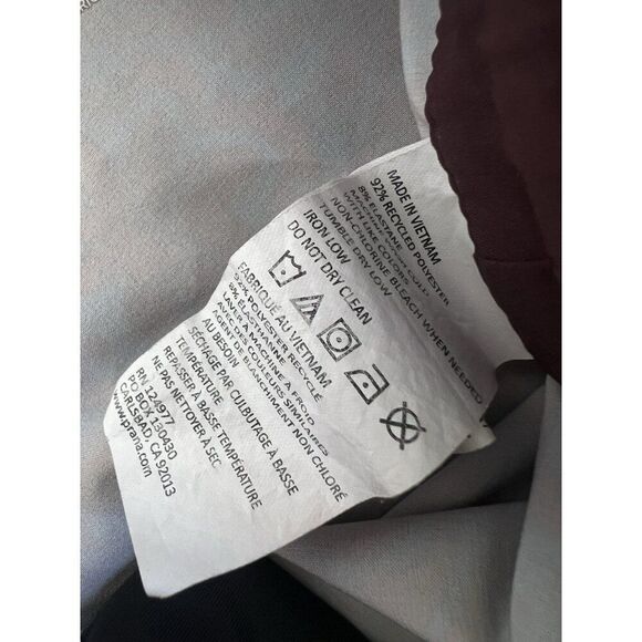 prAna Size 28 Rust Flora Fauna 8” Vintage Swim Boardshort Swimming Trunks Q3-9 - Picture 11 of 12